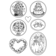 STAMPERIA WEDDING STAMPO MAXI 21/29,7 - PVC МОЛДОВЕ K3PTA461