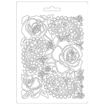 STAMPERIA ROSES SOFT MOULD A5 K3PTA520