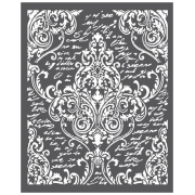 STAMPERIA MEDIA STENCIL - ШАБЛОН 20 Х 25 СМ - KSTD047