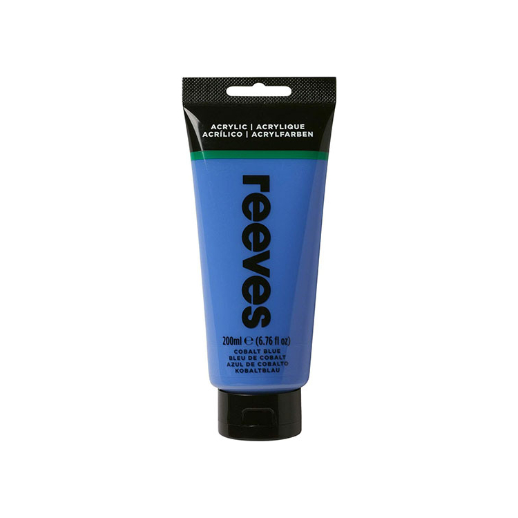 jpeg REEVES АКРИЛНА БОЯ 200 МЛ - COBALT BLUE 8381370 - Изображение 1
