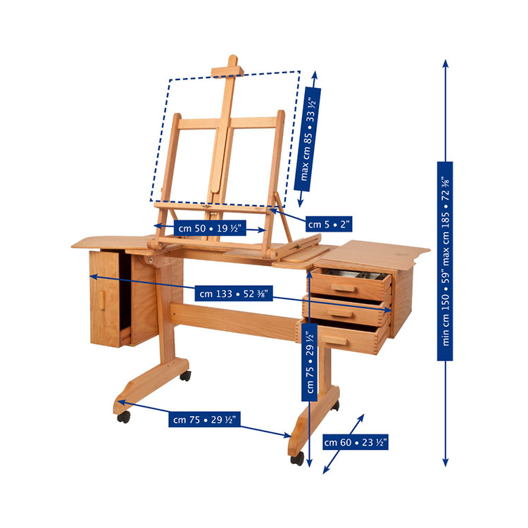 MABEF ДЪРВЕНО БЮРО M/30 - Изображение 7