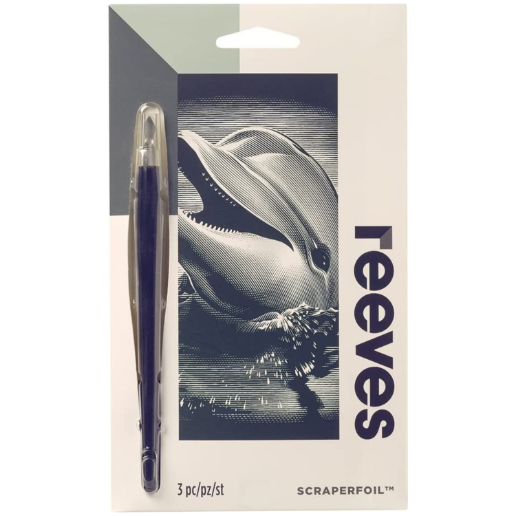 140009 REEVES КОМПЛЕКТ ЗА РИСУВАНЕ С ИЗДРАСКВАНЕ - MINI DOLPHIN - Изображение 1