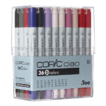 COPIC CIAO КОМПЛЕКТ - 36 ЦВ SET D