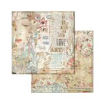 STAMPERIA LOVE ART ДИЗАЙНЕРСКИ КАРТОН 30,5/30,5 СМ - SBB667