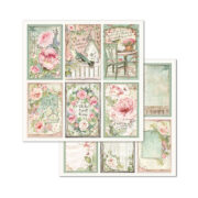 STAMPERIA HOUSE OF ROSES КАРТОН 30,5/30,5 СМ - SBB676