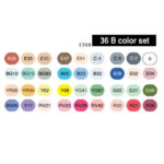 COPIC CIAO КОМПЛЕКТ - 36 ЦВ SET B - Изображение 2