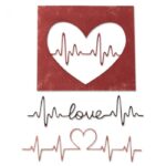 SIZZIX THINLITS ЩАНЦИ ЗА ИЗРЯЗВАНЕ - HEARTBEAT