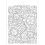 STAMPERIA FLOWERED TEXTURE SOFT MOULD A5 K3PTA547