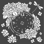 STAMPERIA HORTENSIA STENCIL - ШАБЛОН 18 Х 18 СМ - KSTDQ41