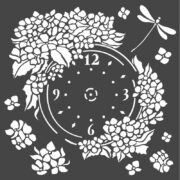STAMPERIA HORTENSIA STENCIL - ШАБЛОН 18 Х 18 СМ - KSTDQ41