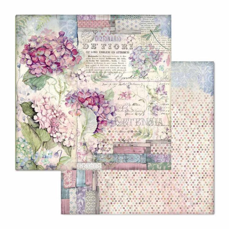 SBB694 STAMPERIA HORTENSIA ДИЗАЙНЕРСКИ КАРТОН 30,5/30,5 СМ - SBB694 - Изображение 1