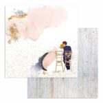 STAMPERIA LOVE STORY ДИЗАЙНЕРСКИ КАРТОН 30,5/30,5СМ - SBB727