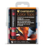CHAMELEON TOPS СМЕСИТЕЛИ КОМПЛЕКТ - 5ЦВ WARM TONES CT4511
