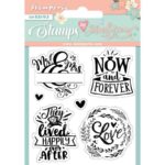 STAMPERIA LOVE STORY ACRYLIC STAMPS-СИЛИКОНОВ ПЕЧАТ WTKJR 24