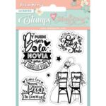 STAMPERIA LOVE STORY ACRYLIC STAMPS-СИЛИКОНОВ ПЕЧАТ WTKJR 26