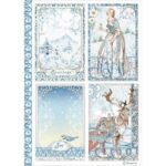 STAMPERIA WINTER TALES ДЕКУПАЖНА ОРИЗОВА ХАРТИЯ А4- DFSA4490