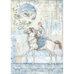 STAMPERIA WINTER TALE ДЕКУПАЖНА ОРИЗОВА ХАРТИЯ А4 - DFSA4492