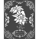 STAMPERIA WINTER TALES STENCIL - ШАБЛОН 20 Х 25 СМ - KSTD053