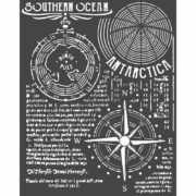 STAMPERIA MEDIA STENCIL - ШАБЛОН 20 Х 25 СМ - KSTD055
