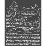 STAMPERIA ARCTIC ANTARTIC STENCIL - ШАБЛОН 20Х25СМ - KSTD056