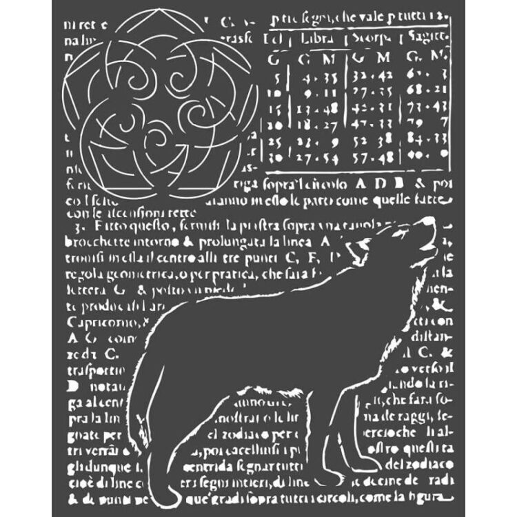 STAMPERIA ARCTIC ANTARCTIC STENCIL- ШАБЛОН 20Х25СМ - KSTD057 - Изображение 1