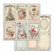 STAMPERIA PINK CHRISTMAS КАРТОН 30,5/30,5 СМ - SBB702