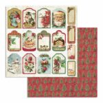 STAMPERIA CLASSIC CHRISTMAS КАРТОН 30,5/30,5 СМ - SBB706