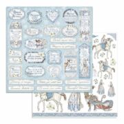STAMPERIA WINTER TALES КАРТОН 30,5/30,5 СМ - SBB717