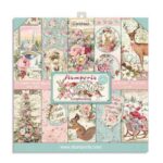 STAMPERIA PINK CHRISTMAS БЛОКЧЕ ХАРТИЯ 20,3/20,3 СМ - SBBS16