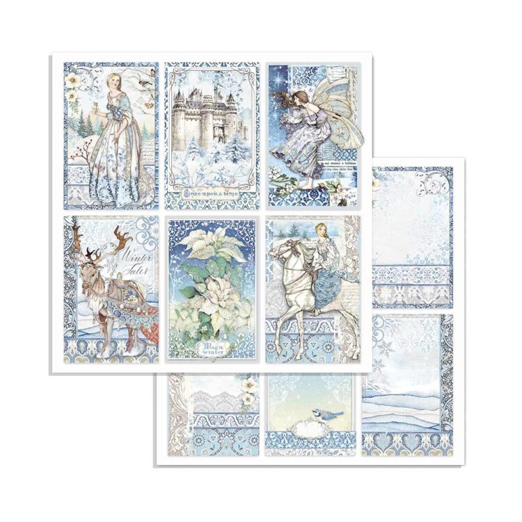 STAMPERIA WINTER TALES БЛОКЧЕ 20,3/20,3 СМ - SBBS19 - Изображение 5