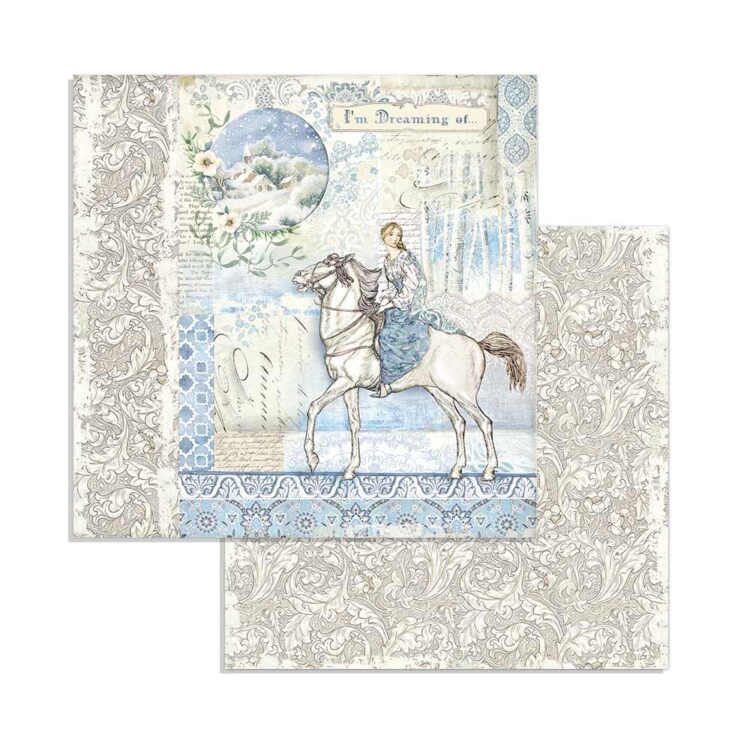 STAMPERIA WINTER TALES БЛОКЧЕ 20,3/20,3 СМ - SBBS19 - Изображение 8