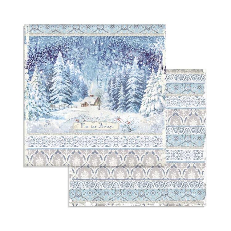 STAMPERIA WINTER TALES БЛОКЧЕ 20,3/20,3 СМ - SBBS19 - Изображение 7
