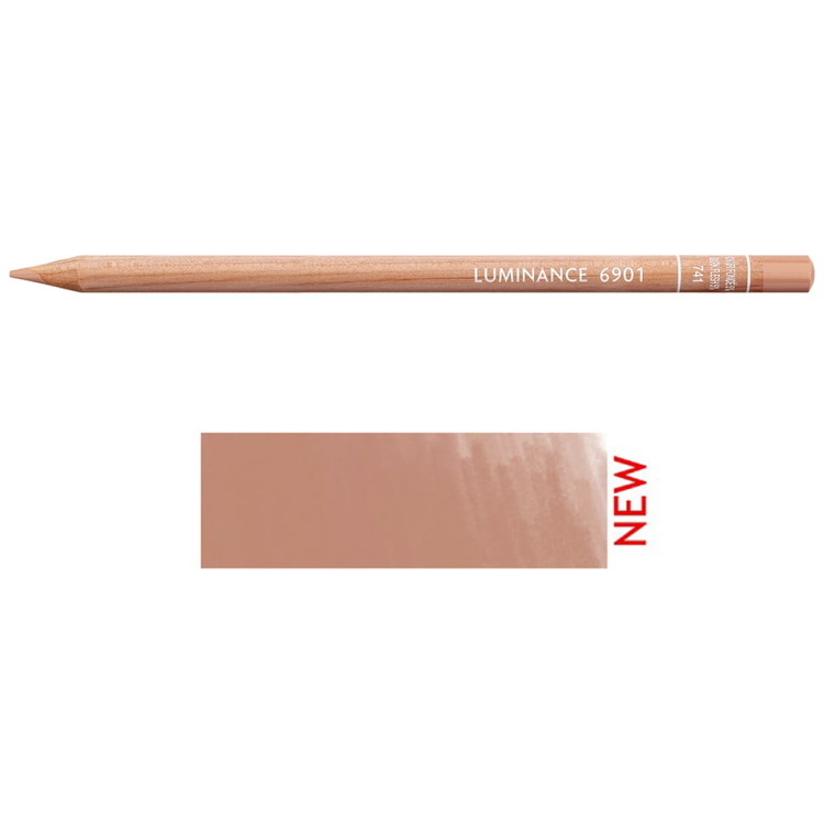 741 CARAN D'ACHE ЦВЕТНИ МОЛИВИ LUMINANCE - DARK FLESH 5% 741 - Изображение 1