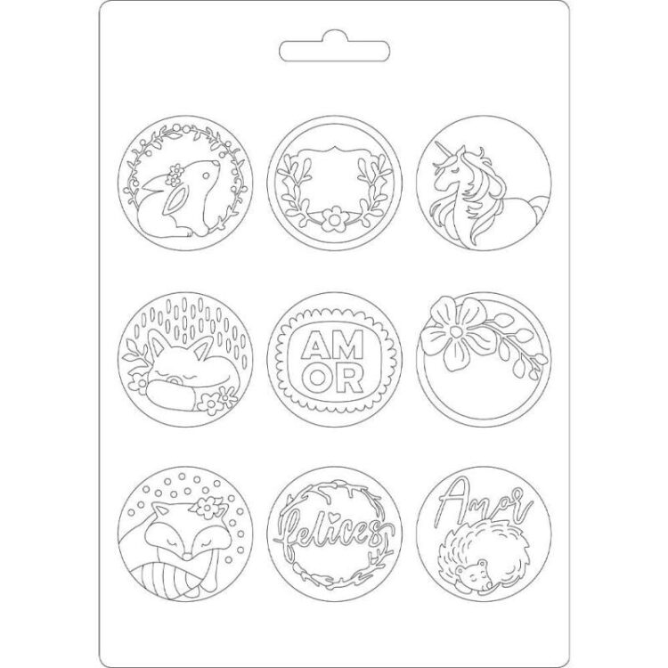 K3PTA525 STAMPERIA SEAMOS FELICES SOFT MOULD A5 K3PTA525 - Изображение 1