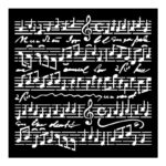 STAMPERIA MEDIA STENCIL - ШАБЛОН 18 Х 18 СМ - KSTDQ17