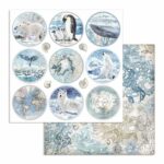 STAMPERIA ARCTIC ANTARCTIC КАРТОН 30,5/30,5 СМ - SBB734