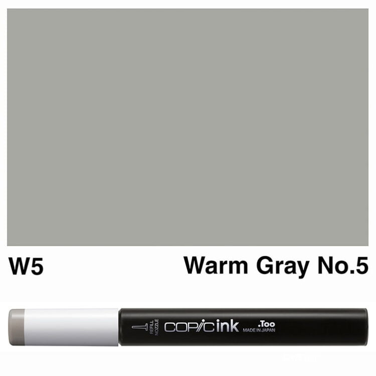 w-5 COPIC INK 12 ML - W-5 - Изображение 1