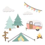 SIZZIX THINLITS ЩАНЦИ ЗА ИЗРЯЗВАНЕ - GREAT OUTDOORS