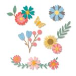 SIZZIX THINLITS ЩАНЦИ ЗА ИЗРЯЗВАНЕ - PETITE PETALS