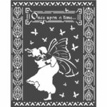 STAMPERIA WINTER TALES STENCIL - ШАБЛОН 20 Х 25 СМ - KSTD051