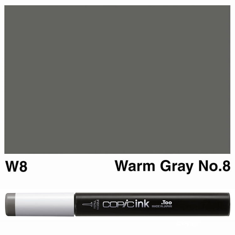 w-8 COPIC INK 12 ML - W-8 - Изображение 1