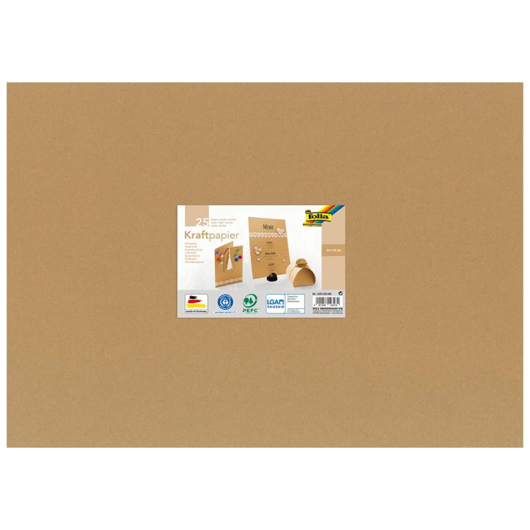 691 FOLIA КРАФТ КАРТОН 50/70 СМ, 120 ГР - Изображение 1