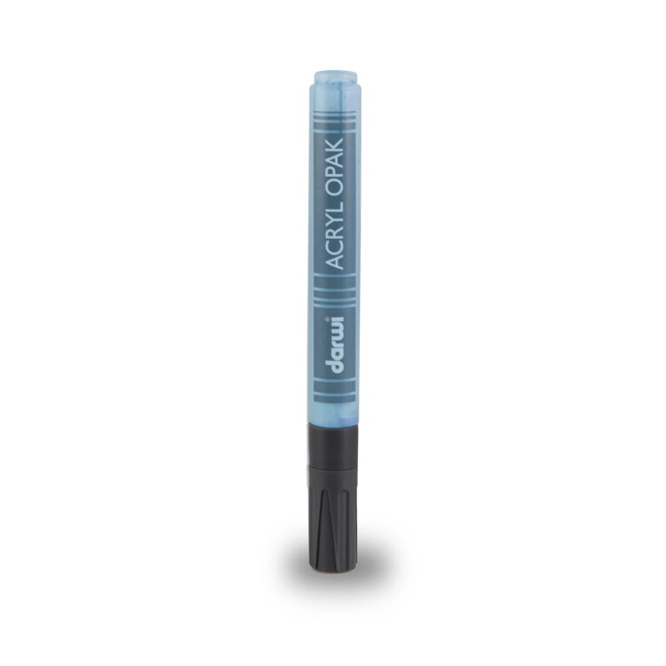 DA0220013223_72dpi_RVB DARWI АКРИЛЕН МАРКЕР 0,8MM, 3МЛ - BLUE GREY 223 - Изображение 1