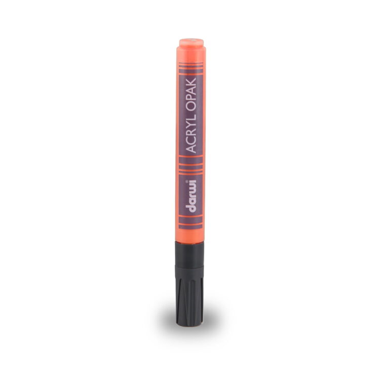 DA0220013752_72dpi_RVB DARWI АКРИЛЕН МАРКЕР 0,8MM, 3МЛ - ORANGE 752 - Изображение 1
