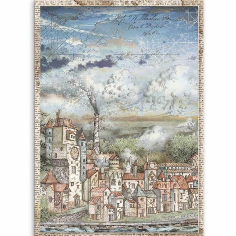 STAMPERIA SIR VAGABOND ДЕКУПАЖНА ОРИЗОВА ХАРТИЯ А4- DFSA4514 - Изображение 1