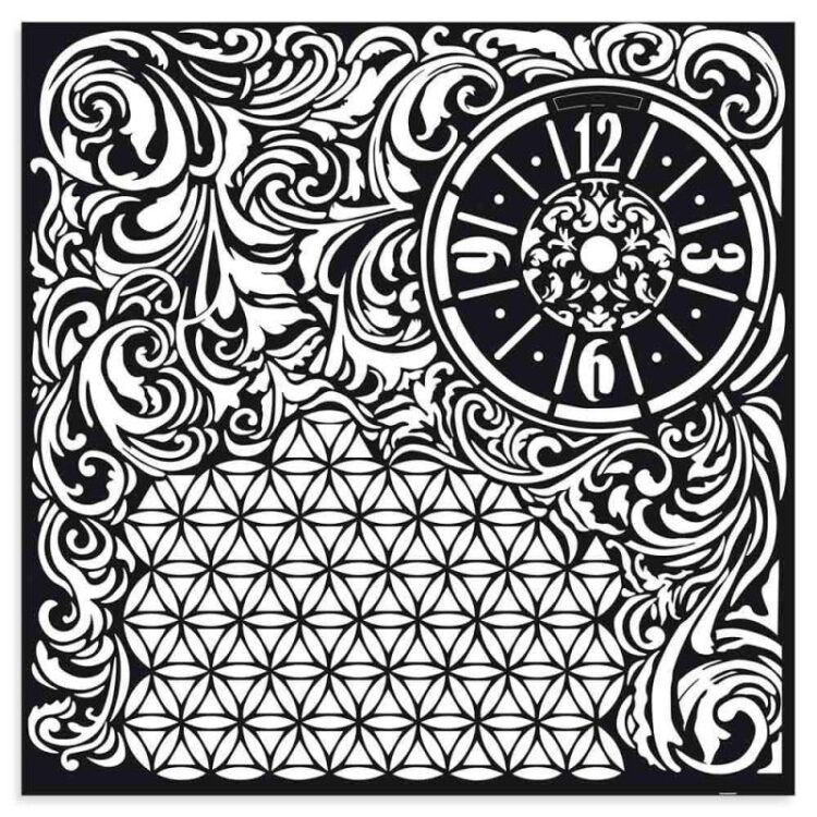 STAMPERIA MEDIA STENCIL - ШАБЛОН 30 Х 30 СМ - KSTDG08 - Изображение 1