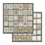 STAMPERIA CALLIGRAPHY КАРТОН 30,5/30,5 СМ - SBB741