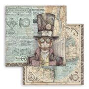 STAMPERIA SIR VAGABOND ДИЗАЙНЕРСКИ КАРТОН 30,5/30,5СМ-SBB745