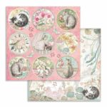 STAMPERIA ORCHIDS AND CATS КАРТОН 30,5/30,5 СМ - SBB756