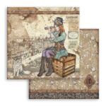STAMPERIA LADY VAGABOND КАРТОН 30,5/30,5 СМ - SBB760